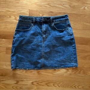 Denim Blue Skirt (Size M)